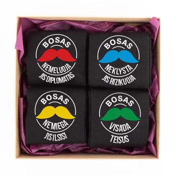 Kojinių rinkinys "Bosas visada teisus"