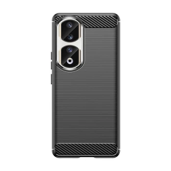 Hurtel Carbon Case for Honor 90 Pro - juodas