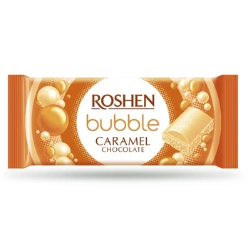 Baltasis, akytasis, karamelinis šokoladas ROSHEN, 80 g