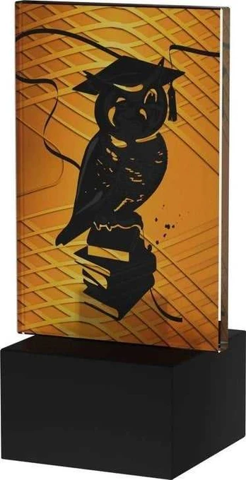 Detal Trofeum Mini-Line Amber - SZKOLNICTWO