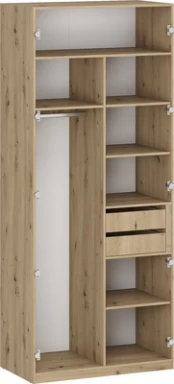 FLEX - K5 corps for the MODULAR WARDROBE SYSTEM - artisan oak kaina