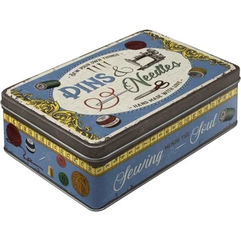 INDELIAI SU DANGTELIAIS »Pins & Needles Sewing Box«, Nostalgic-Art