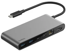 Belkin Interface Hub Usb Type-C 10000 Mbit/S Pilkas