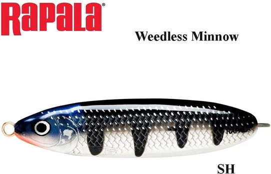 Žolinė blizgė Rapala Weedless Minnow SH