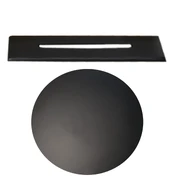 Detalė vonios sifono apdailos Mat black kaina