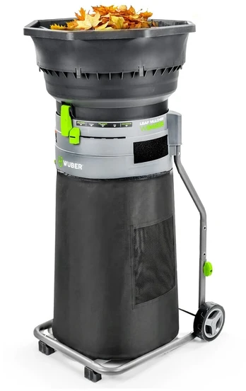 Elektrinis lapų smulkintuvas Wuber 1800 W, 80 l