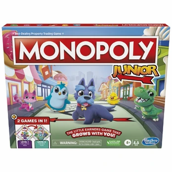 MONOPOLY 2in1 žaidimas Junior, (LT), F8562633