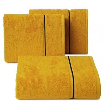 Rankšluostis BAMBOO mustard 50x90 cm, 389225
