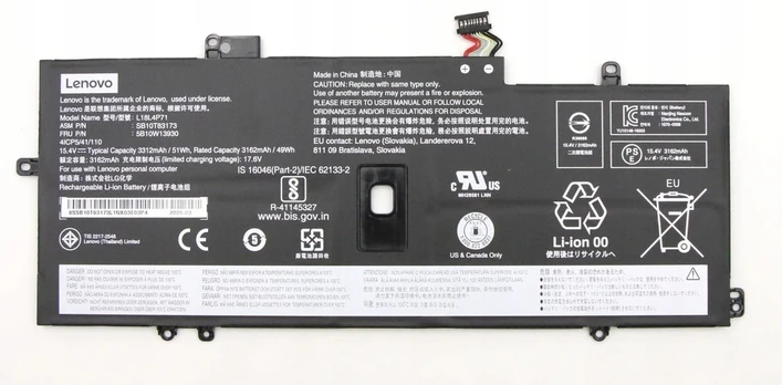 Bateria Lenovo Internal lithium-ion battery