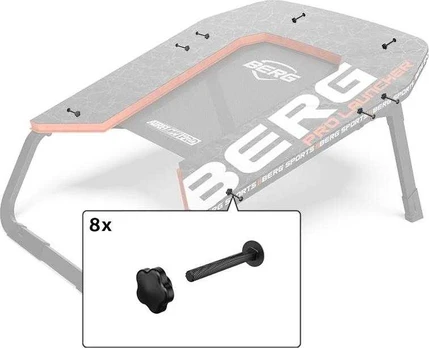 Berg "Pro Launcher" - Tvirtinimo detalės