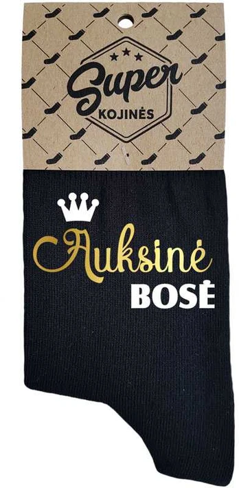 Moteriškos kojinės „Auksinė bosė“