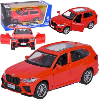 Metalinis automobilis BMW X5M, raudonas
