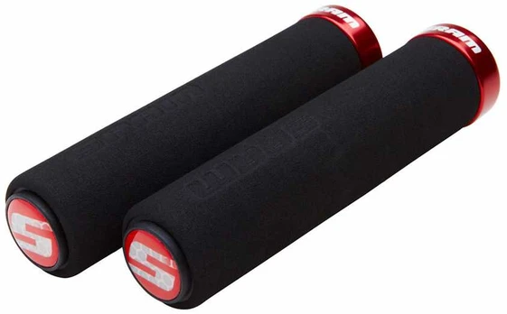 Sram Grips foam - red LockRing 129mm
