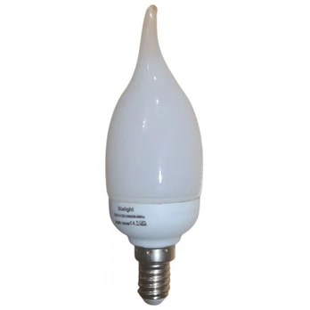 LED lemputė liepsnelė 1.5W, E14, 24SMD LED