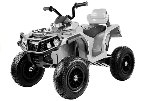 Žaislinis akumuliatorinis keturratis LEAN Toys BDM0906, balta