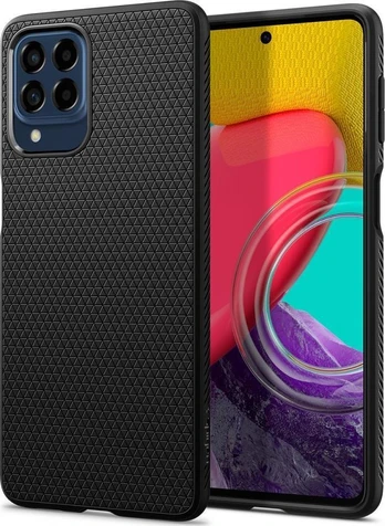 Spigen SPIGEN LIQUID AIR GALAXY M53 5G MATTE Juodas