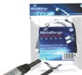 MediaRange Patchkabel CAT6 UTP juodas 1.5m