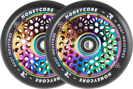 Root Honeycore juodi 110 mm 2 vnt Pro paspirtuko ratai