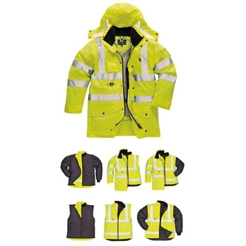 Itin ryškaus matomumo PORTWEST S427 striukė 7 viename
