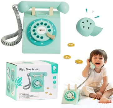 Žaislas telefonas Classic World, medinis