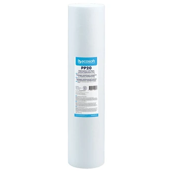 Ecosoft PP nuosėdų filtras BB20 4,5″×20″ 20 mikronų