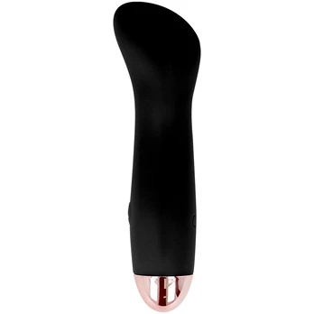 DOLCE VITA RECHARGEABLE VIBRATOR ONE BLACK 7 SPEED