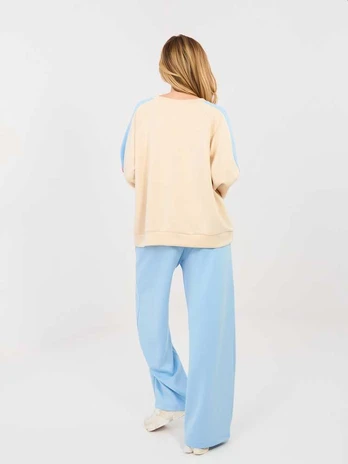 Italy Moda Komplet-MI-KMPL-82649.29-šviesiai mėlyna