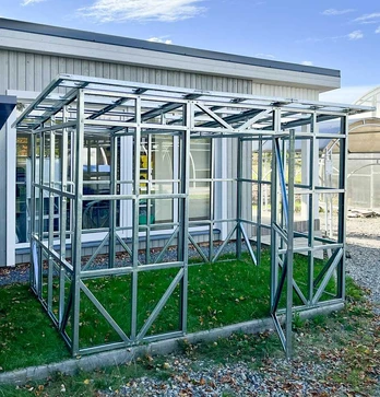 Sandėliukas 2 x 3 m (Konstrukcija)
