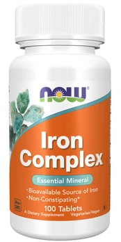 Now Foods NOW Iron complex 100 tabl.