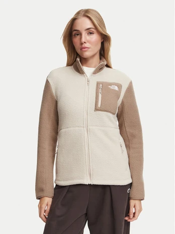 The North Face Fliso džemperis Yumiori NF0A8E88 Smėlio Regular Fit