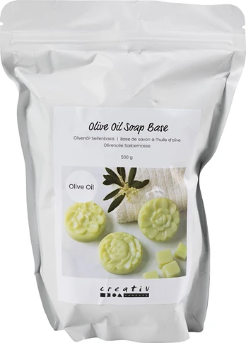 Creativ Company - Olive Oil Soap Base, Granules, 500 g/ 1 pack (700240)