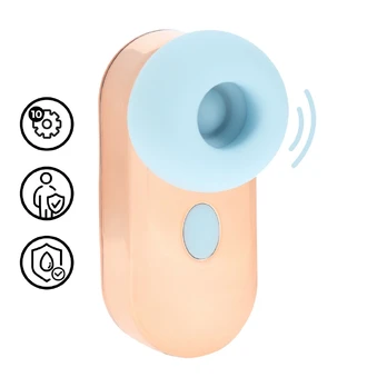 Budsie Earbud-Shaped AirTap Intimate Device Blue Rechargeable