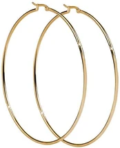 Troli Timeless auksinis plated earrings circles kaina