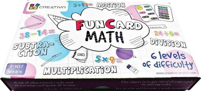 Dėlionė Creativo Creative Fun Card Math CREATIVE