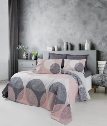 Cotton Box lovatiesė Leron Grey, 160x230 cm
