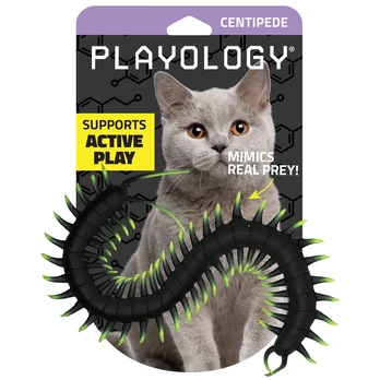 Šimtakojis katėms su katžole "Playology Centipede"