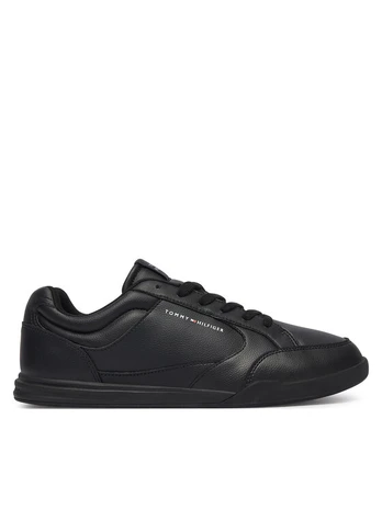 Laisvalaikio batai Tommy Hilfiger Low Pro Cupsole Perf Leather FM0FM05944 Juoda