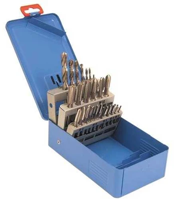 Thurmer Co Håndtappesæt HSS PRO M3-12 m/bor 14 dele