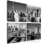 Artgeist Paveikslas - Faces of New York 90x90 kaina