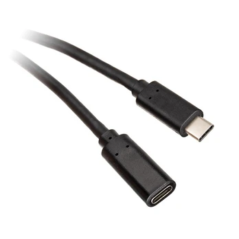 Kabelis USB InLine USB-C - USB-C 1 m Juodas (35771)