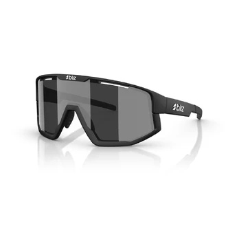 BLIZ Fusion Small akiniai | Matte Black - Smoke Silver Mirror
