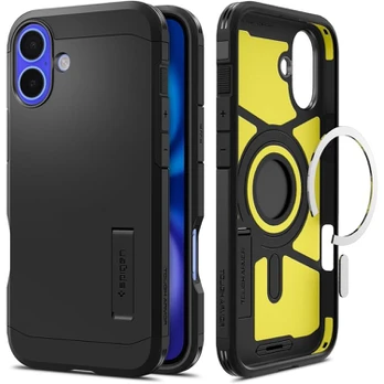 Spigen Tough Armor Mag Magsafe iPhone 16 juodas