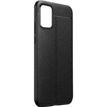 Apsauginis telefono dėklas, Samsung Galaxy A02S, juodas