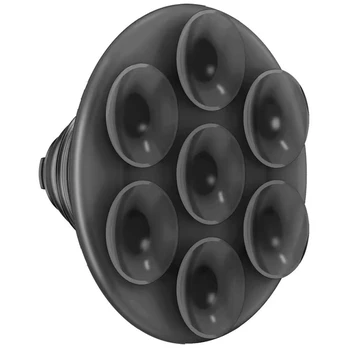 PopSockets PopTop Translucent Suck-Up phone grip and stand black