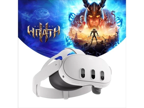 Oculus Meta Quest 3 Virtualios realybės sistema, 512GB, Balta, Asgard's Wrath 2 bundle