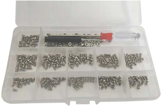 Oem M2/M2.5/M3 varžtų rinkinys - 350 vnt.