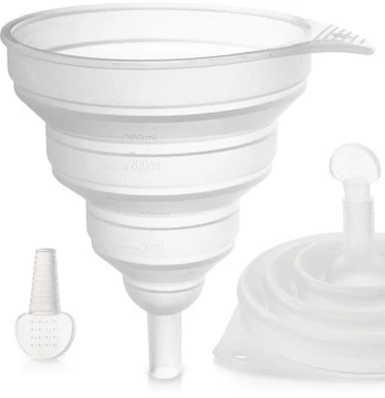 KEMP sulankstomas virtuvės piltuvas 12 cm