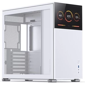 Korpusas Jonsbo D41 MESH WHITE SC, skaidri/balta