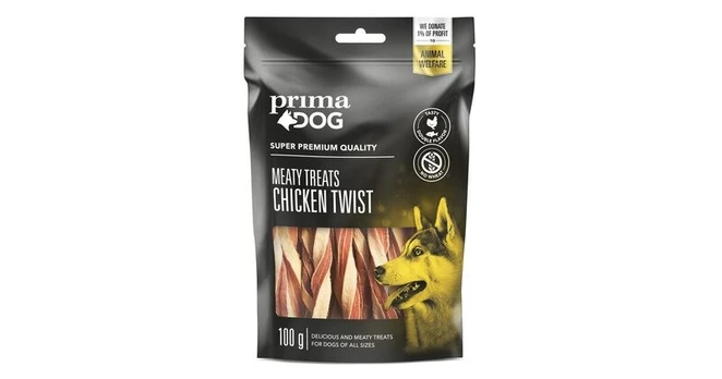 PrimaDog Vištienos ir menkės suktinis ,100 g
