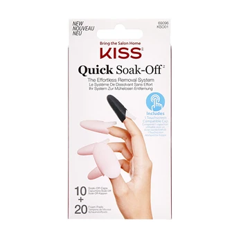 KISS (Soak Off Remover Caps) 20 pcs Moterims